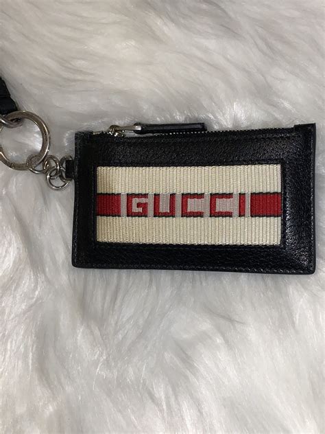 custom gucci lanyard|gucci card holder worth it.